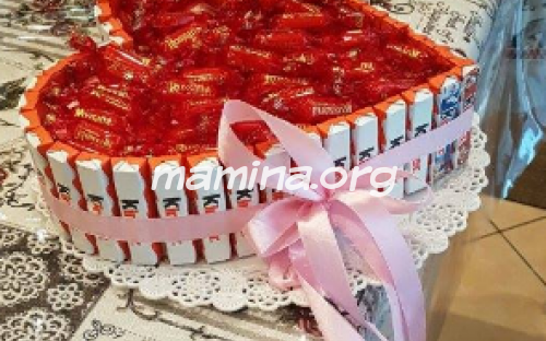 Gateau Bonbons Sy Kinder Ma Mi Na